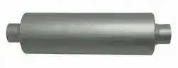 Gibson Performance 420887 Sft Superflow Stainless Steel Center-Exit Round Muffler 1