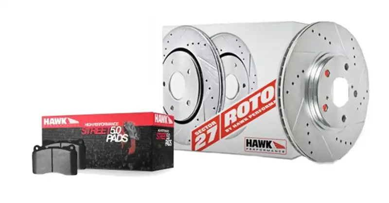 Hawk Performance Sector 27 Rear Brake Kit – Hps 5.0 Pads For Ford Powerstroke (Limited Stock) 1
