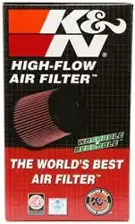 K&N Rx-4730Xd Universal X-Stream Clamp-On Air Filter – High-Cfm Replaceable Element 1