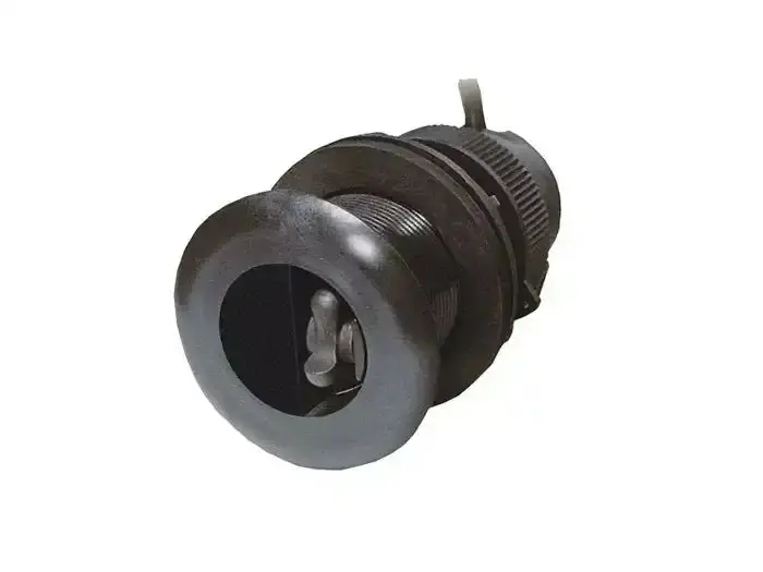 Low-Profile Plastic Triducer – Dst800 Transducer With Depth, Speed & Temperature Sensing 1