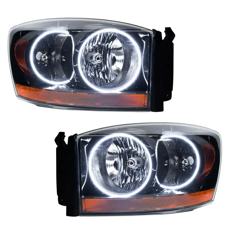 Oracle Lighting 7033-001 Smd Black & White Pre-Assembled Headlight Assembly 1