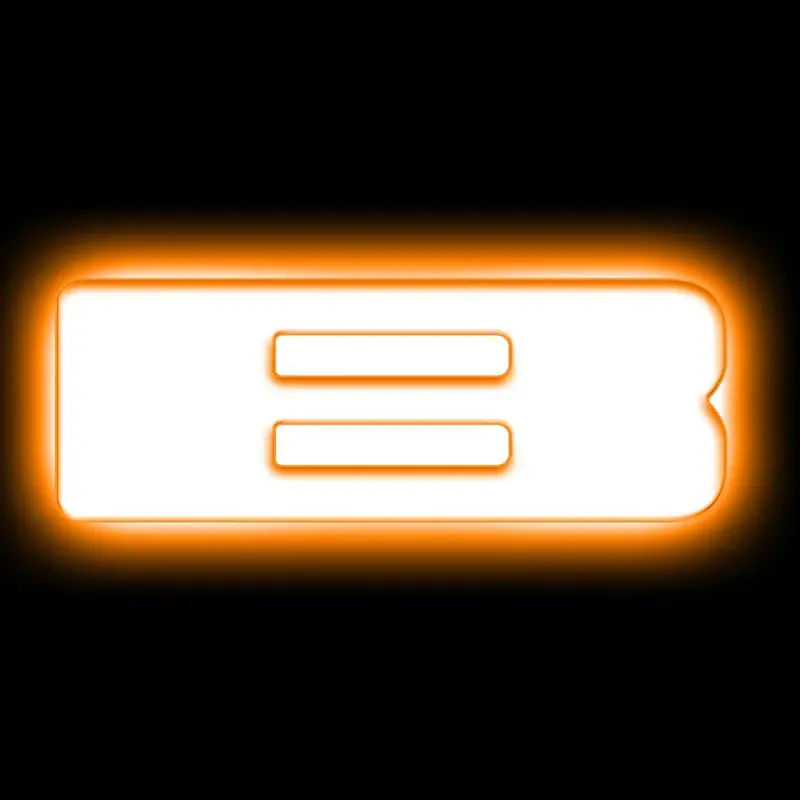 Oracle Lighting Matte White Illuminated Led Letter Badges – Universal Fit, Model 3140-B-005 1