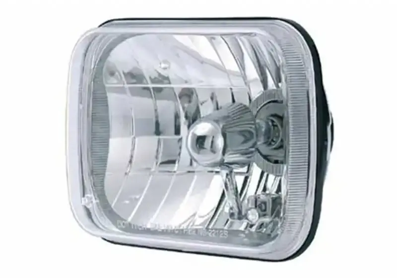 Rampage 200Mm Rectangular Headlight Conversion Assembly – Universal Fit Lighting Upgrade 1