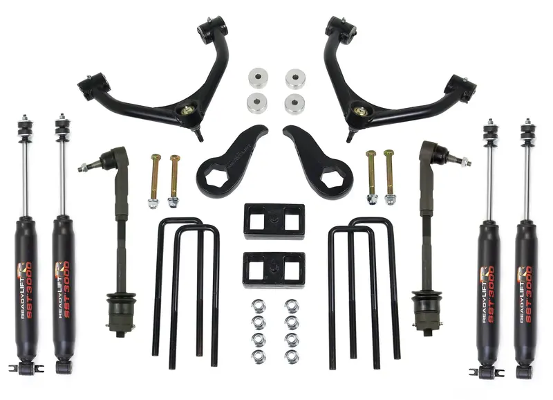 Readylift Sst Lift Kit 69-3511 – 3.5-Inch Front / 1.0-Inch Rear Leveling System For 2011–2018 Chevy/Gmc 2500/3500Hd With Sst3000 Shocks 1