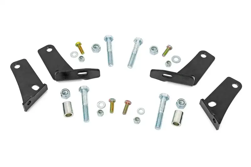Rough Country 2-Inch Suspension Lift Kit With Performance Shocks – 3/16" Steel Construction 1