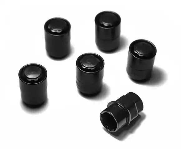 Rugged Ridge 16715.21 Wheel Lock Set – Five-Piece Security Kit With 1/2"-20 Thread Pattern 1