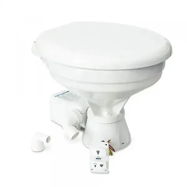 Silent Electric Rv Toilet – 12V Low-Noise Comfort System With Macerator 1