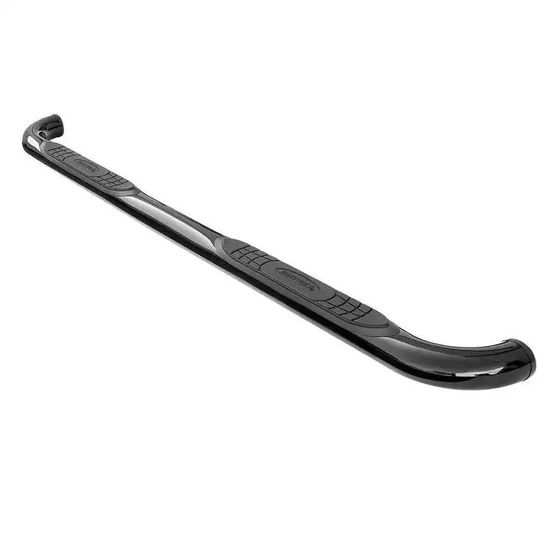 Smittybilt Sure Steps Gloss Black Side Bars – Durable 3-Bar Construction 1