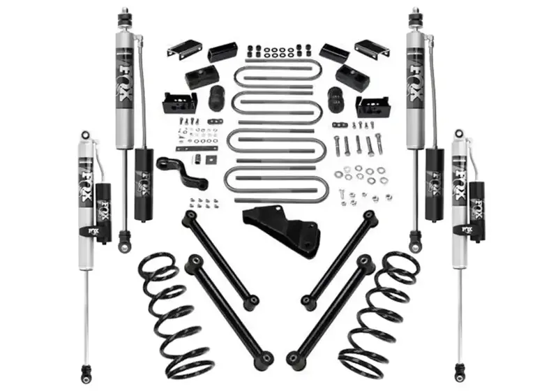 Superlift K336Fx 5-Inch Lift Kit With Fox 2.0 Reservoir Shocks – 2000–2002 Ram 2500/3500 4Wd Diesel 1