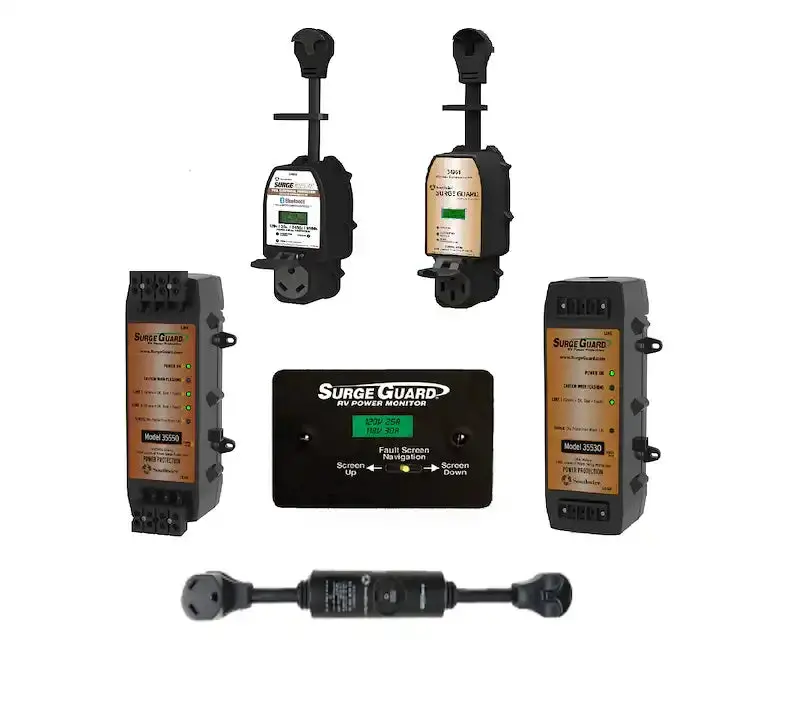 Surge Guard Planogram Display Option #1 – Retail Merchandising Layout 1