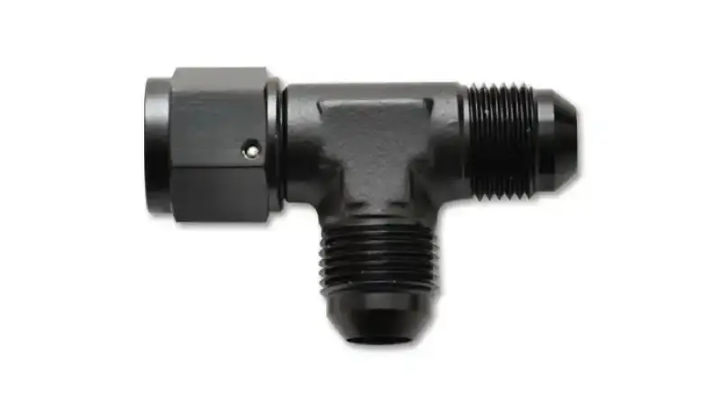 Vibrant -3An Swivel Tee Fitting – Female Threaded Branch For Fuel Or Brake Lines 1